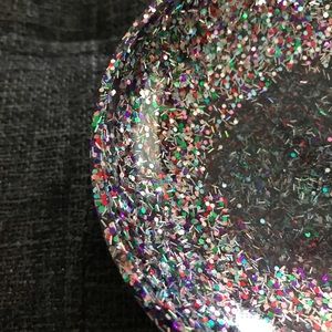 Ashtray with a lot of sparkles